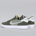 Load image into Gallery viewer, Nike SB Heritage Vulc Premium Eniz Shoes Cargo Khaki / Medium Grey - Spiral Sage