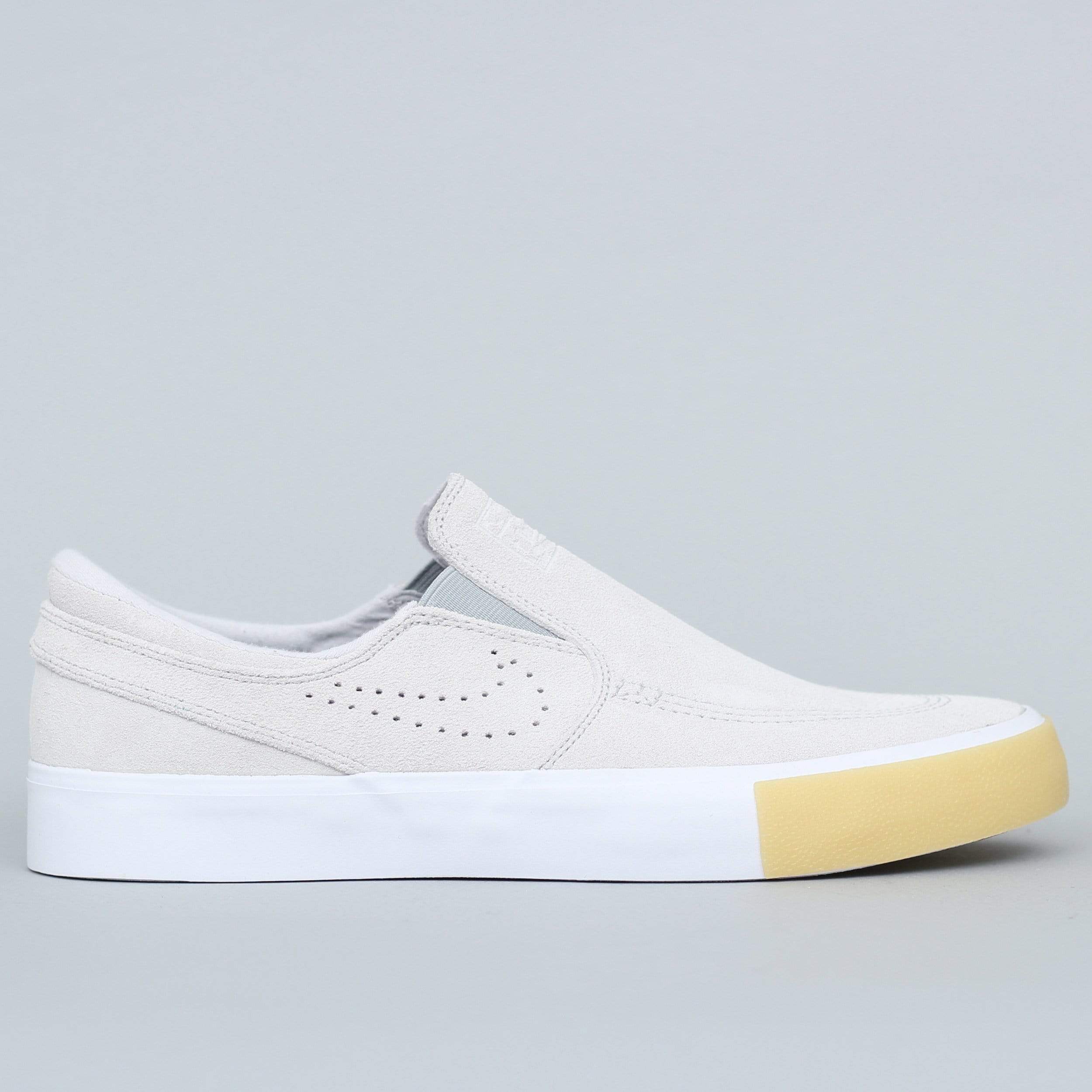 Nike SB Janoski Slip RM SE Shoes White / Vast Grey / Gum Yellow / Whit â Slam City Skates