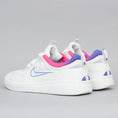 Load image into Gallery viewer, Nike SB Nyjah Free 2 T Shoes Summit White / Racer Blue - Pink Blast
