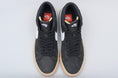Load image into Gallery viewer, Nike SB Orange Label Blazer Mid ISO Shoes Black / White - Safety Orange