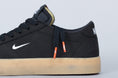 Load image into Gallery viewer, Nike SB Orange Label Bruin ISO Shoes Black / White - Safety Orange