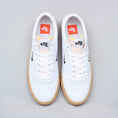 Load image into Gallery viewer, Nike SB Orange Label Bruin ISO Shoes White / Black - Safety Orange
