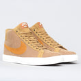 Load image into Gallery viewer, Nike SB Oski Blazer Mid ISO Shoes Muted Bronze / Burnt Sienna - Sail