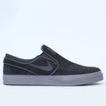 Load image into Gallery viewer, Nike SB Stefan Janoski Slip Shoes Black / Black - Thunder Grey