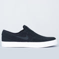 Load image into Gallery viewer, Nike SB Stefan Janoski Slip Shoes Black / Black - White