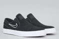 Load image into Gallery viewer, Nike SB Stefan Janoski Slip Shoes Black / Light Bone White