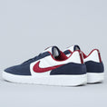 Load image into Gallery viewer, Nike SB Team Classic Shoes Obsidian / Team Red - Summit White