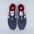 Load image into Gallery viewer, Nike SB Team Classic Shoes Obsidian / Team Red - Summit White