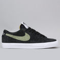 Load image into Gallery viewer, Nike SB X Stussy Blazer Low QS Shoes Black / Palm Green