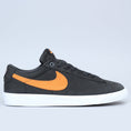 Load image into Gallery viewer, Nike SB Blazer Low GT QS Shoes Black / Vivid Orange - White
