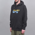 Load image into Gallery viewer, Nike SB X Carpet QS Fleece Hood Black / Black / Speed Yellow