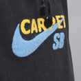 Load image into Gallery viewer, Nike SB X Carpet QS Fleece Hood Black / Black / Speed Yellow