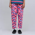 Load image into Gallery viewer, Nike SB X Parra QS Pants Gym Red / Pink Rise / Military Blue