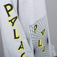 Load image into Gallery viewer, Palace Griddle Longsleeve T-Shirt Grey Marl