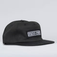 Load image into Gallery viewer, Passport Barbs 5 Panel Cap Black