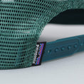 Load image into Gallery viewer, Patagonia P-6 Logo Lo Pro Trucker Cap White W / Piki Green