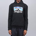 Load image into Gallery viewer, Patagonia Fitz Roy Horizons Uprisal Hood Black