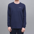 Load image into Gallery viewer, Patagonia Line Logo Ridge Responsibili Longsleeve T-Shirt Classic Navy