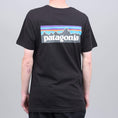 Load image into Gallery viewer, Patagonia P-6 Logo Organic T-Shirt Black