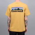 Load image into Gallery viewer, Patagonia P-6 Logo Responsibili T-Shirt Glyph Gold
