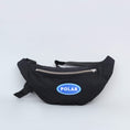 Load image into Gallery viewer, Polar Station Logo Hip Bag Black