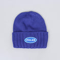 Load image into Gallery viewer, Polar Patch Beanie Blue