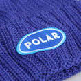 Load image into Gallery viewer, Polar Patch Beanie Blue