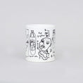 Load image into Gallery viewer, Polar Doodle Mug White