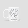 Load image into Gallery viewer, Polar Head Space Mug White
