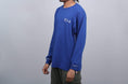 Load image into Gallery viewer, Polar Contrast Longsleeve T-Shirt Dark Blue / White