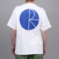 Load image into Gallery viewer, Polar Fill Logo T-Shirt White / Blue (old)