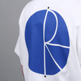 Load image into Gallery viewer, Polar Fill Logo T-Shirt White / Blue (old)
