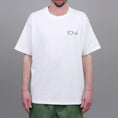 Load image into Gallery viewer, Polar Fill Logo T-Shirt White / Blue (old)