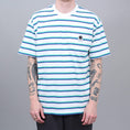 Load image into Gallery viewer, Polar Stripe Pocket T-Shirt White