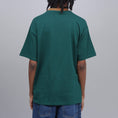 Load image into Gallery viewer, Polar Striped Rib T-Shirt Dark Green