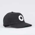 Load image into Gallery viewer, Pop Trading O 6 Panel Cap Black / White