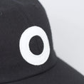 Load image into Gallery viewer, Pop Trading O 6 Panel Cap Black / White