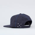 Load image into Gallery viewer, Pop Trading Royal O 6 Panel Cap Navy