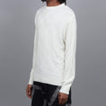 Load image into Gallery viewer, Pop Trading Check Panel Knit Crew Off White