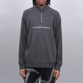 Load image into Gallery viewer, Pop Trading Lightweight Sportswear Company Halfzip Charcoal