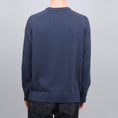 Load image into Gallery viewer, Pop Trading Pop Eye Knit Crew Navy