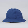 Load image into Gallery viewer, Pop Trading Bell Reversible Bucket Hat Khaki / Navy