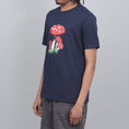 Load image into Gallery viewer, Pop Trading Shroom T-Shirt Navy
