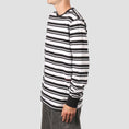 Load image into Gallery viewer, Pop Trading Striped Longsleeve T-Shirt Black / White