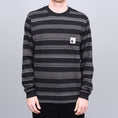 Load image into Gallery viewer, Pop Trading X Carhartt Longsleeve Pocket T-Shirt Black