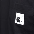 Load image into Gallery viewer, Pop Trading X Carhartt Pocket T-Shirt Black