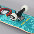 Load image into Gallery viewer, Powell Peralta 7.75 Skull & Sword One Off 291 Complete Skateboard Turquoise