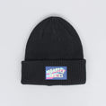 Load image into Gallery viewer, Quartersnacks Waffle Beanie Black