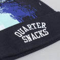 Load image into Gallery viewer, Quartersnacks Wave Beanie Navy