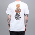 Load image into Gallery viewer, Quartersnacks Safari Snackman Charity T-Shirt White